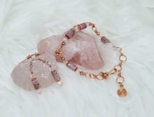 Load image into Gallery viewer, 'Oleria' Gemstone Bead Earring & Bracelet Set