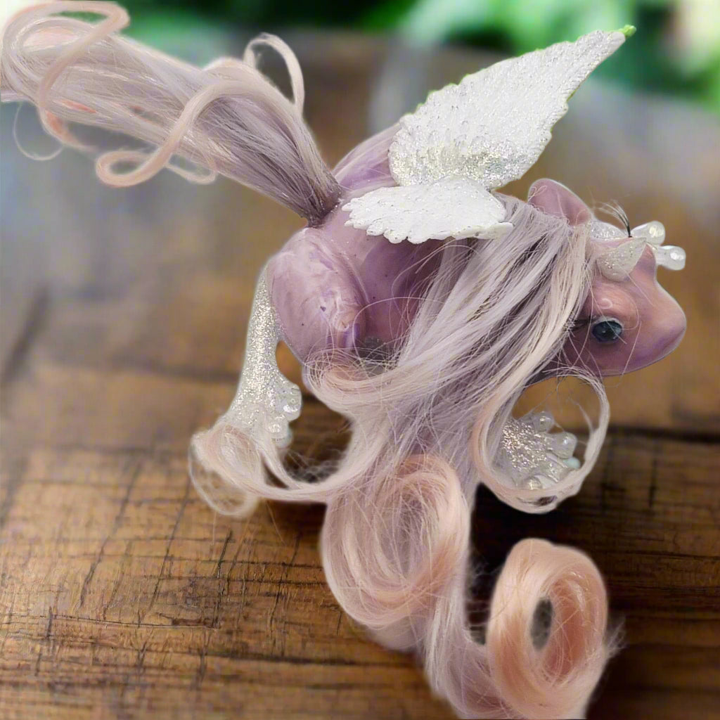 Marbled Unicorn Frog Figurines & Extras
