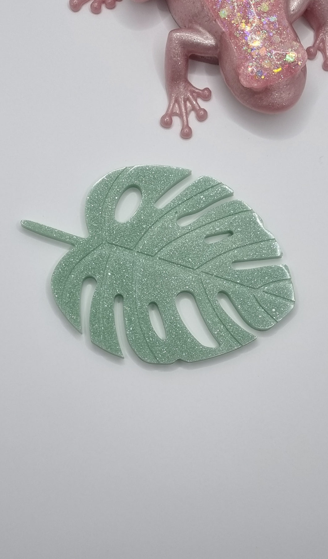 Resin Monstera Deliciosa Leaf Coasters