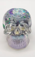 Load image into Gallery viewer, Handcrafted Resin Snow Dome Skulls
