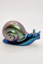 Load image into Gallery viewer, Handcrafted Holographic Colour Shift Resin Snail Figurines
