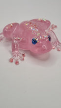 Load image into Gallery viewer, Sparkly Resin Glitter Frog Figurines
