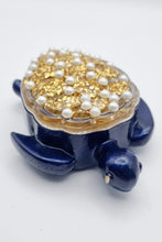 Load image into Gallery viewer, Handcrafted Resin Turtle Jewellery Boxes
