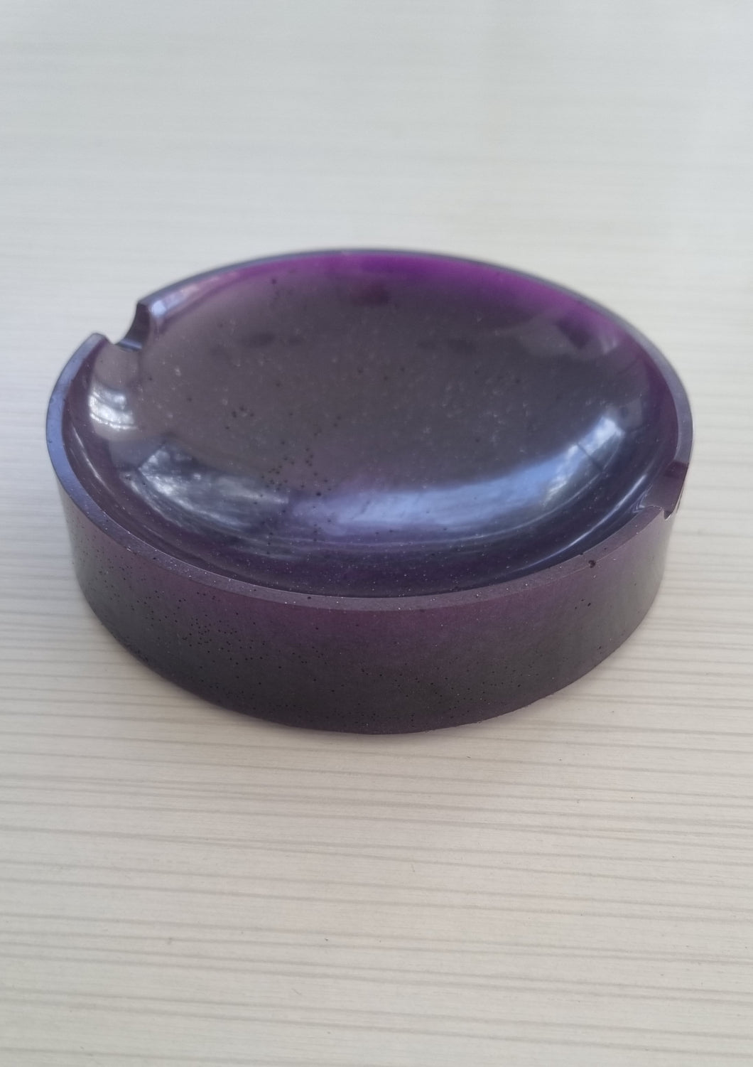 Purple Passion Resin Ashtray