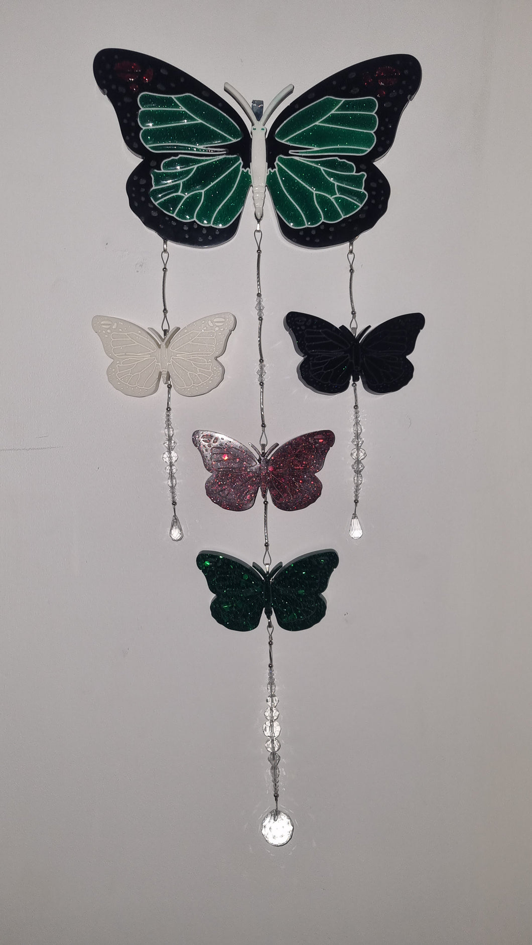 Handcrafted Resin Butterfly Suncatcher