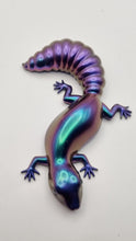 Load image into Gallery viewer, Handcrafted Colour Shift &amp; Glitter Resin Lizard Figurines &amp; Magnets
