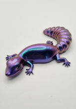 Load image into Gallery viewer, Handcrafted Colour Shift &amp; Glitter Resin Lizard Figurines &amp; Magnets
