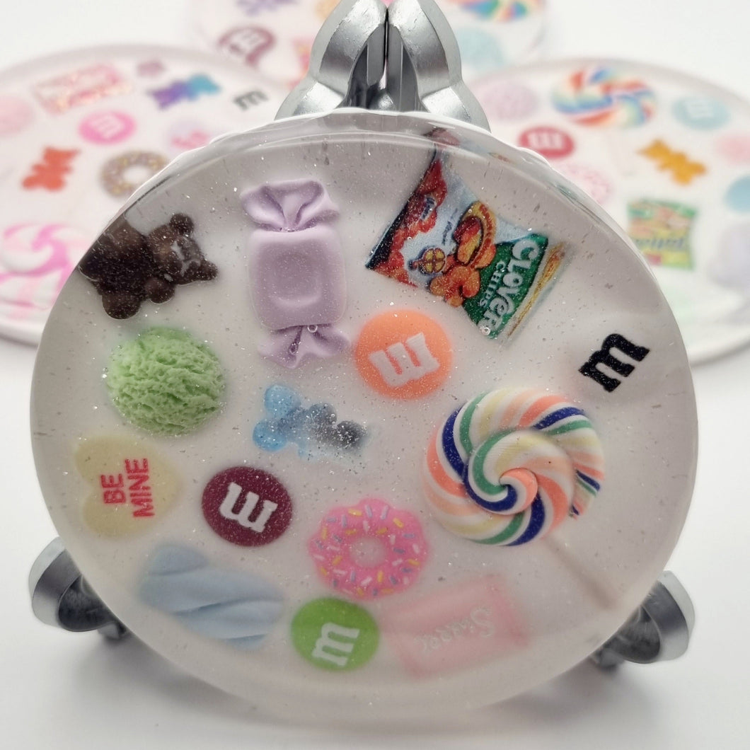 Set of 4 Lolly Resin Coasters