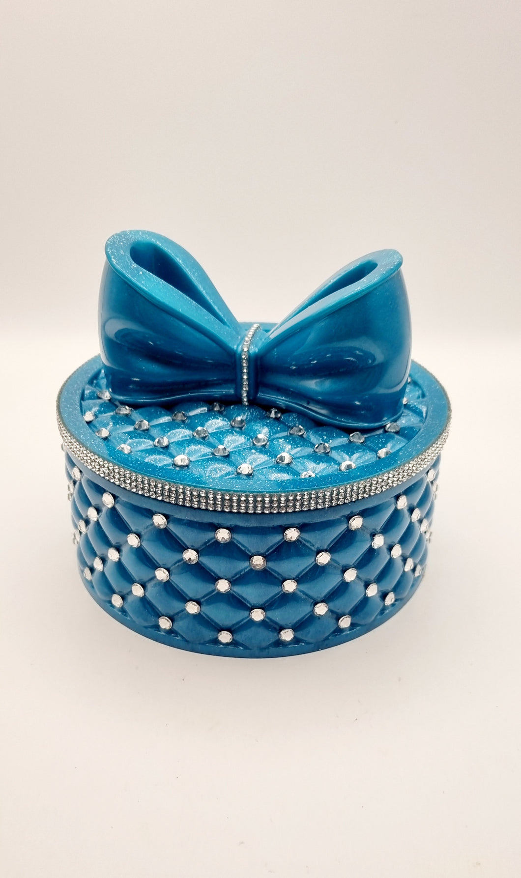 Bedazzled Resin Tiffany Boxes