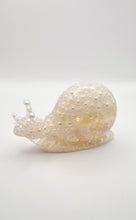 Load image into Gallery viewer, Handcrafted Resin Snail Figurines Featuring Pearls
