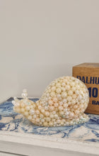 Load image into Gallery viewer, Handcrafted Resin Snail Figurines Featuring Pearls
