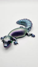 Load image into Gallery viewer, Handcrafted Colour Shift &amp; Glitter Resin Lizard Figurines &amp; Magnets
