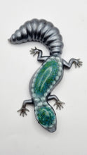 Load image into Gallery viewer, Handcrafted Colour Shift &amp; Glitter Resin Lizard Figurines &amp; Magnets
