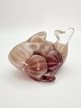 Load image into Gallery viewer, Handcrafted Resin Whale Figurines Featuring Delicate Sea Urchin Shells
