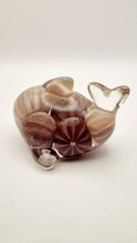 Load image into Gallery viewer, Handcrafted Resin Whale Figurines Featuring Delicate Sea Urchin Shells
