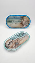 Load image into Gallery viewer, Handcrafted Resin Ocean Themed  Trinket Trays
