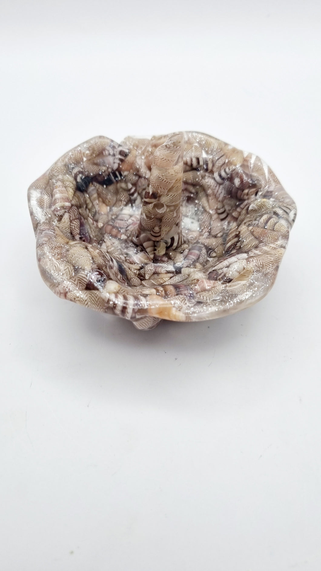 Handcrafted Resin Seashell Ring Dishes