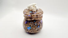 Load image into Gallery viewer, Seashell &amp; Window Film Honey Pot Trinket Jar
