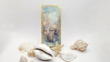 Load image into Gallery viewer, Pastel Goldfish Trinket Tray Featuring Handmade Sea Glass
