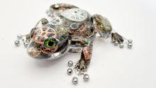 Load image into Gallery viewer, Steampunk Frog Figurine
