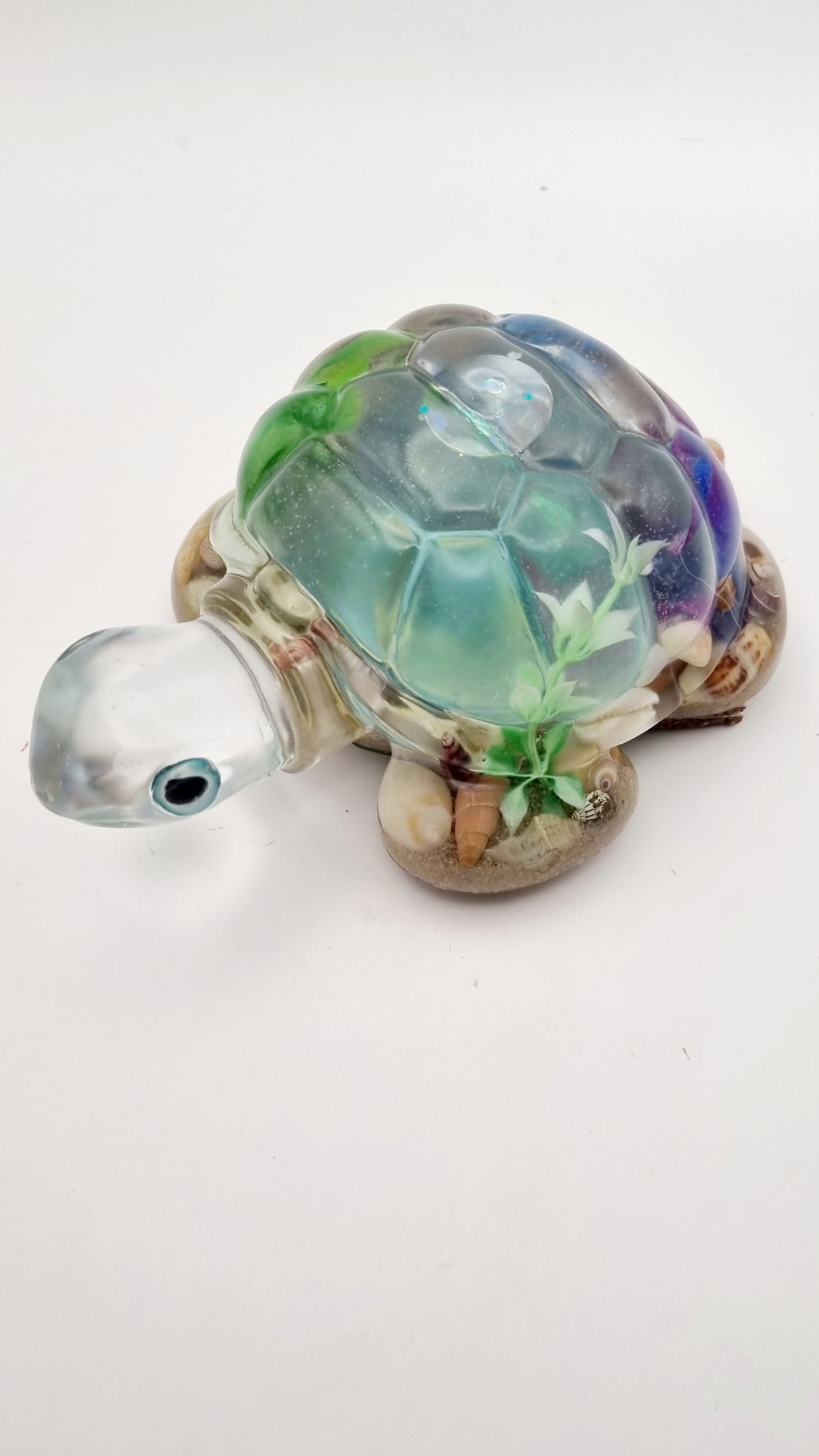 Aquarium Snowglobe Resin Sea Turtle