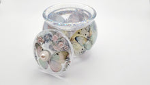 Load image into Gallery viewer, Rhinestone Butterfly Trinket Jar with Matching Lid
