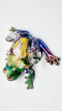 Load image into Gallery viewer, Fairy Frog in the Enchanted Woods &#39;Froggy Fridday&#39; Resin Frog Figurine
