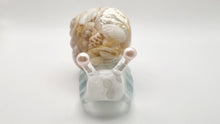 Load image into Gallery viewer, Let&#39;s Resin Snail Lamp featuring Moonstone &amp; Crystal Quartz
