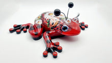 Load image into Gallery viewer, &#39;FroggyBug&#39; Ladybug Frog Figurine
