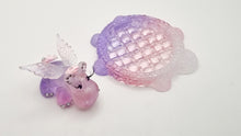 Load image into Gallery viewer, IntoResin Crystal Turtle Coaster &amp; Matching Hippo
