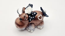 Load image into Gallery viewer, IntoResin Crystal Turtle Coaster &amp; Matching Hippos
