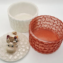 Load image into Gallery viewer, Gemstone Encrusted Stackable Cannisters
