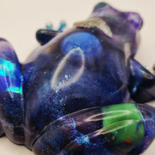 Load image into Gallery viewer, Galaxy &#39;Froggy Friday&#39; Frog Figurine
