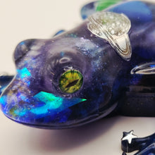 Load image into Gallery viewer, Galaxy &#39;Froggy Friday&#39; Frog Figurine
