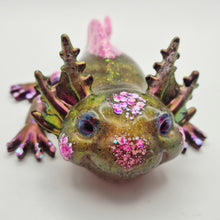 Load image into Gallery viewer, Pink Sparkle Axolotl Figurine
