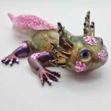 Load image into Gallery viewer, Pink Sparkle Axolotl Figurine

