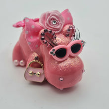 Load image into Gallery viewer, Peachy Pink Twin Hippos
