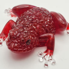 Load image into Gallery viewer, Crystal Ruby IntoResin Frog
