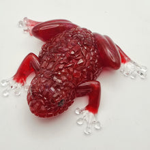 Load image into Gallery viewer, Crystal Ruby IntoResin Frog

