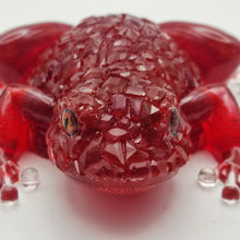 Load image into Gallery viewer, Crystal Ruby IntoResin Frog
