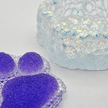 Load image into Gallery viewer, IntoResin Diamond Glitter Dog Paw Trinket Box
