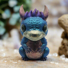 Load image into Gallery viewer, Chameleon Dragon Figurine in Satin Finish
