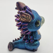 Load image into Gallery viewer, Chameleon Dragon Figurine in Satin Finish
