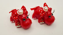 Load image into Gallery viewer, Cuteness Alert Twin Hippo Figurines
