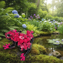 Load image into Gallery viewer, Flamingo 'Froggy Friday' Resin Frog Figurine
