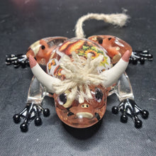 Load image into Gallery viewer, Highland Cow 'Froggy Friday' Resin Frog Figurine
