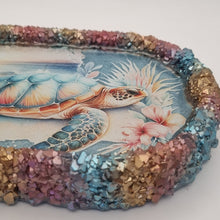 Load image into Gallery viewer, IntoResin Crystal Edge Turtle Tray
