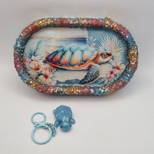 Load image into Gallery viewer, IntoResin Crystal Edge Turtle Tray
