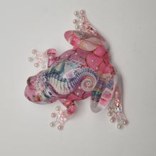 Load image into Gallery viewer, Seahorse 'Froggy Friday' Resin Frog Figurine

