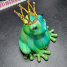 Load image into Gallery viewer, IntoResin Marbled Chubby Frog Figurine 'Froggy Friday'
